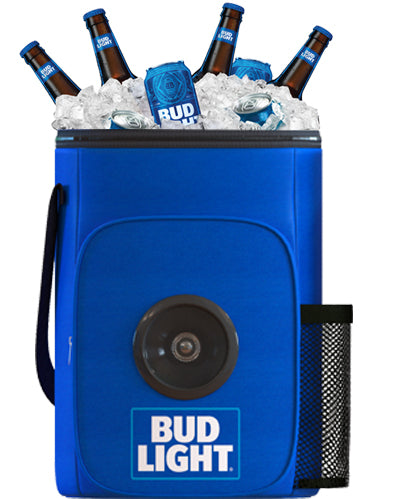 Budweiser Soft Can Shape Speaker Backpack Cooler Bluetooth Portable Travel  Cooler with Built in Speaker Wireless Speaker Cool Ice Pack Cold Beer