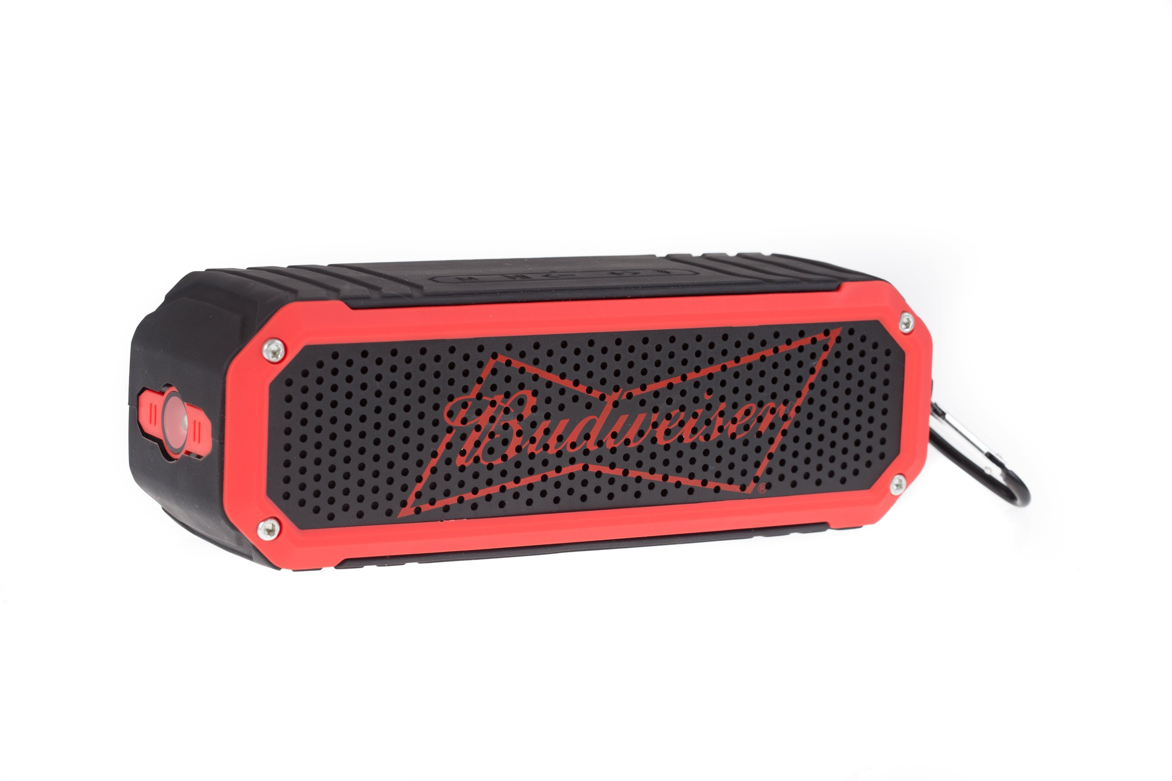 Bud light store rugged bluetooth speaker